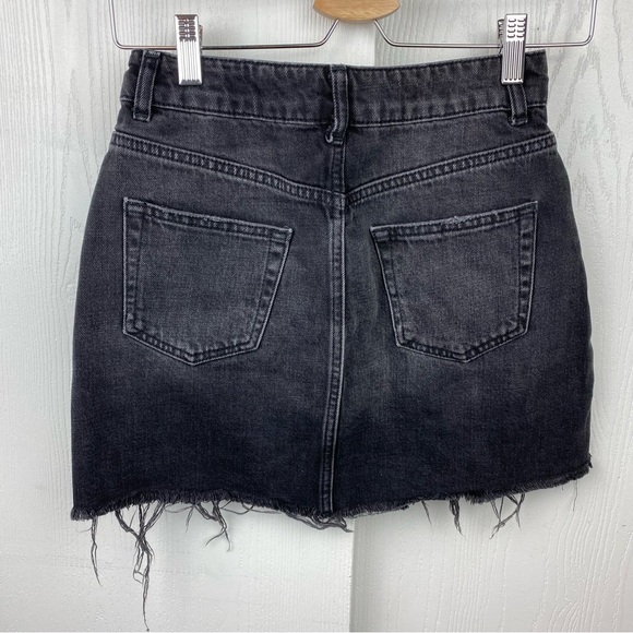 Topshop Moto Denim Skirt - Picture 6 of 8